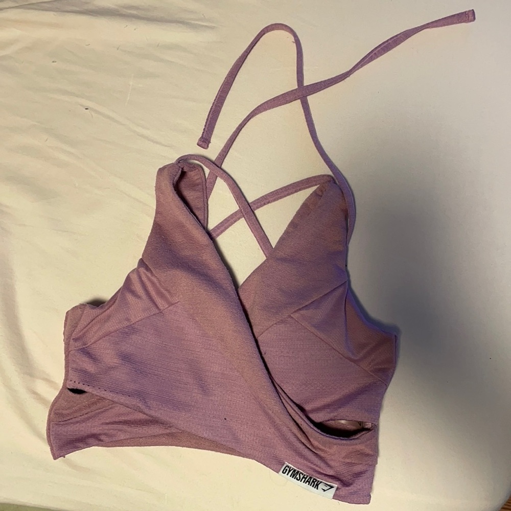 Gymshark cross over bra top